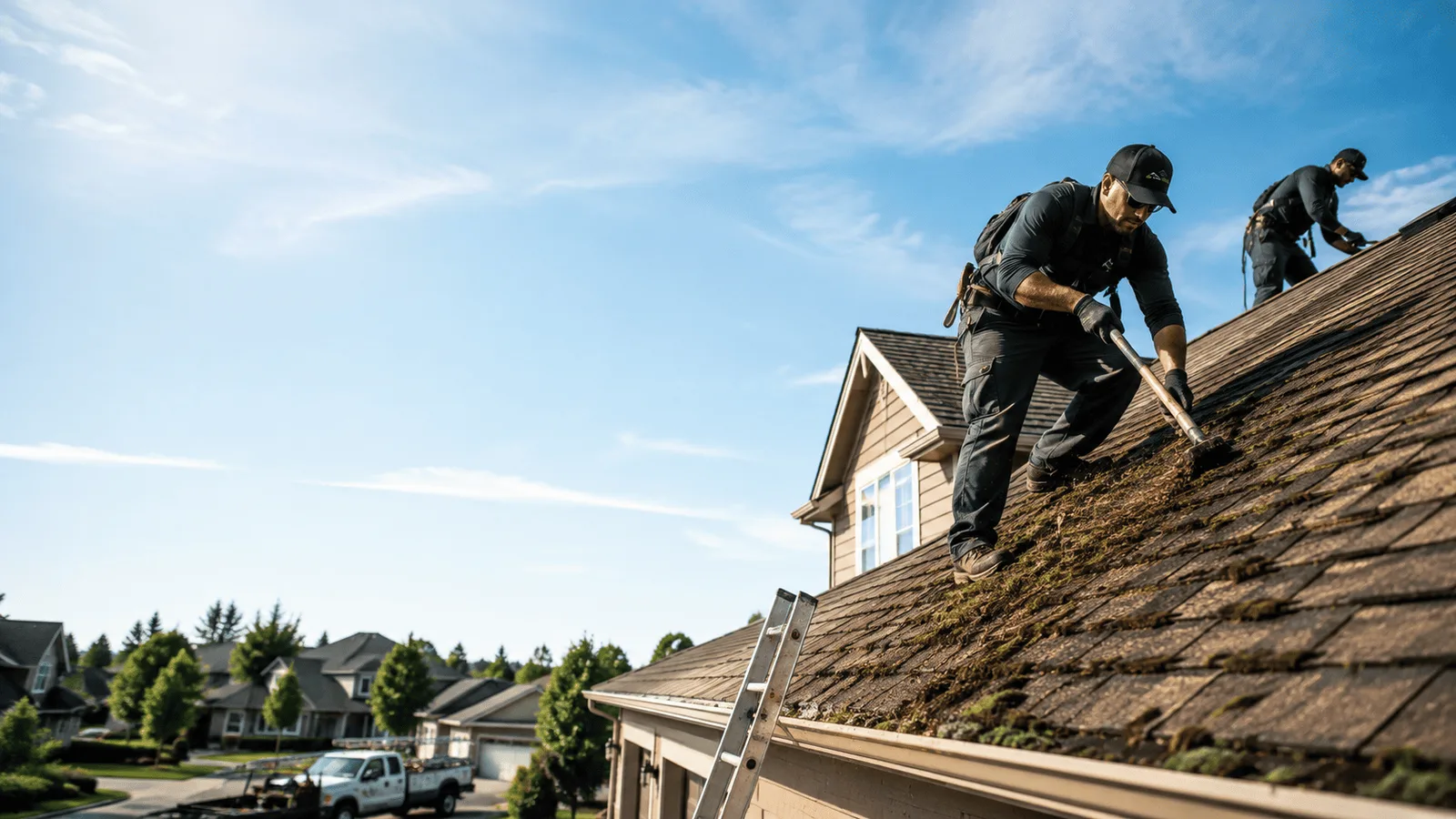 Roof Moss Removal in Rose Bud, AR near me